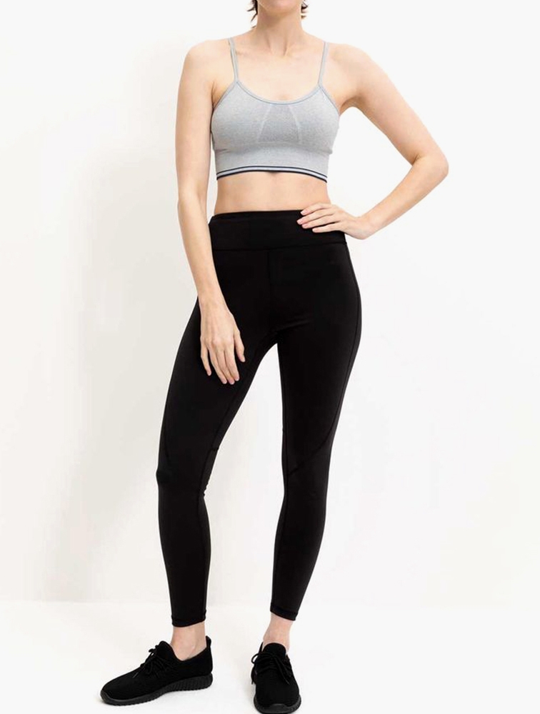 MyRunway Shop Edition Black High Waist Stretch Leggings for